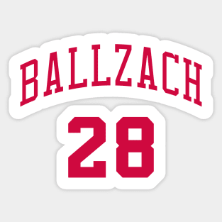 BallZach - Black Sticker